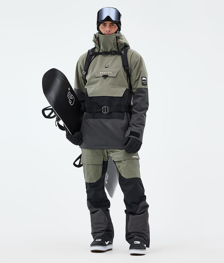 Montec Doom Snowboard Jacket Men Greenish/Black/Phantom, Image 2 of 10