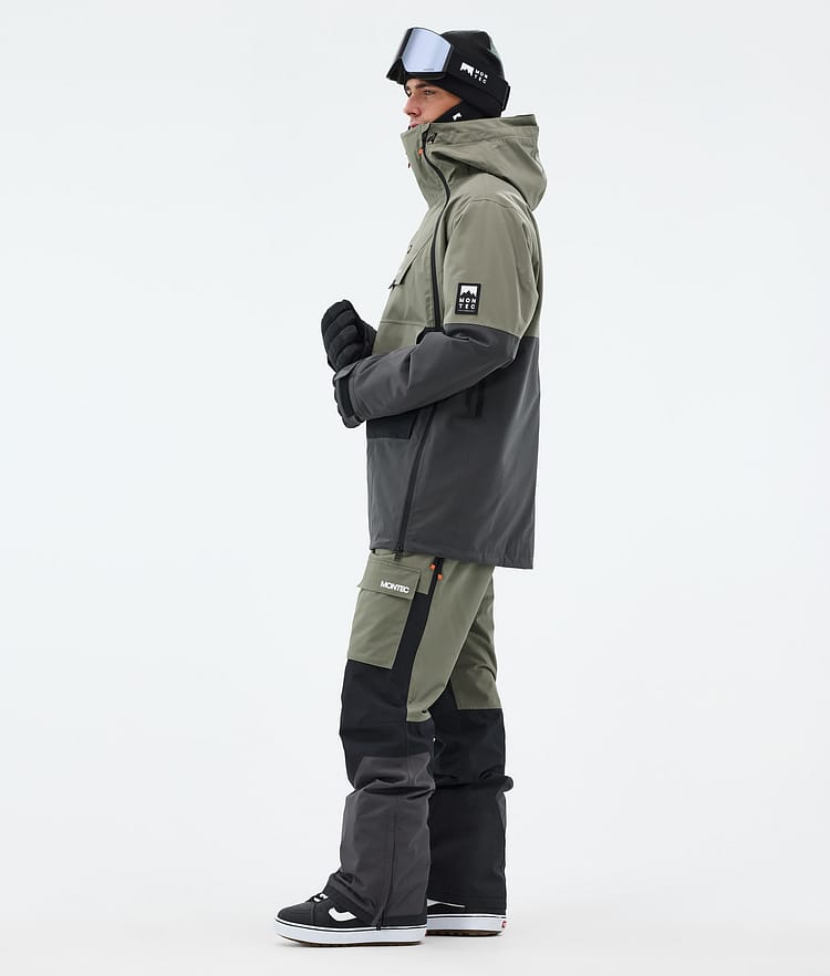 Montec Doom Snowboard Jacket Men Greenish/Black/Phantom, Image 3 of 10