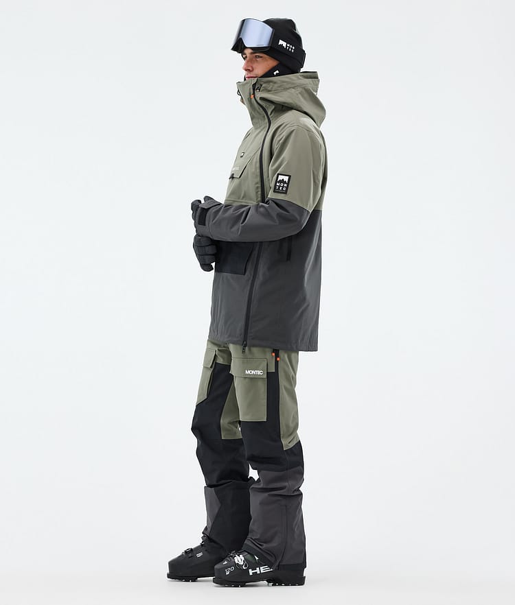 Montec Doom Ski Jacket Men Greenish/Black/Phantom, Image 3 of 10