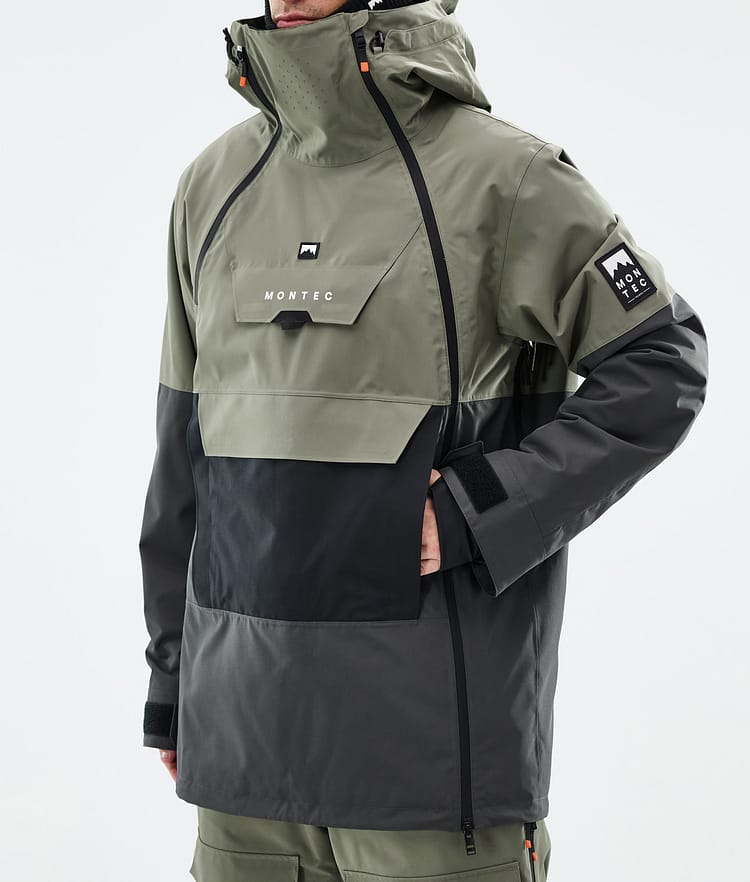 Montec Doom Ski Jacket Men Greenish/Black/Phantom, Image 7 of 10