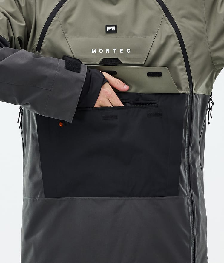 Montec Doom Snowboard Jacket Men Greenish/Black/Phantom, Image 8 of 10