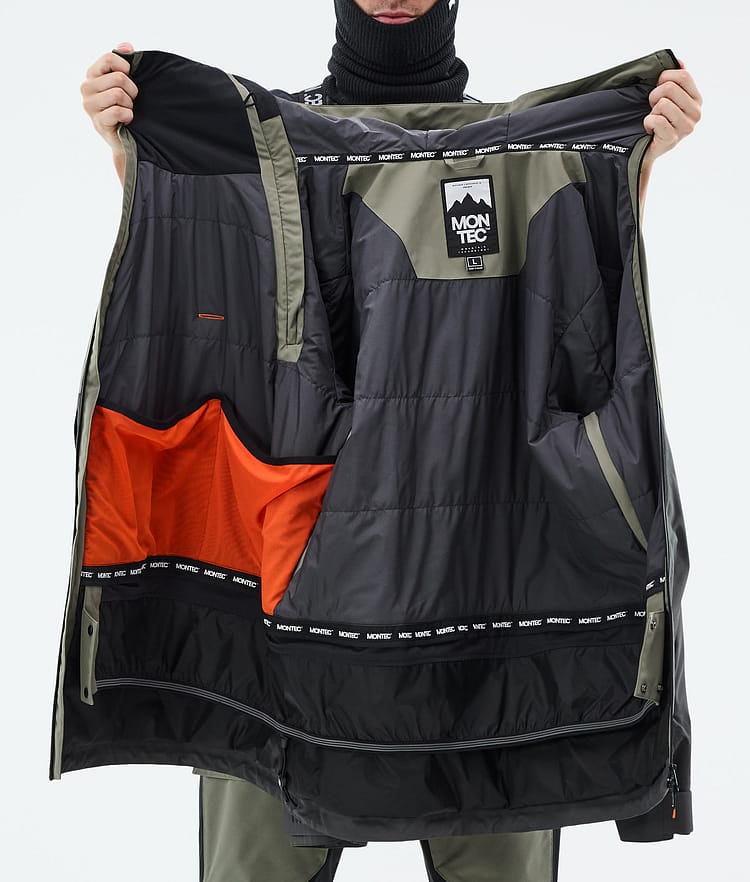 Montec Doom Snowboard Jacket Men Greenish/Black/Phantom, Image 10 of 10