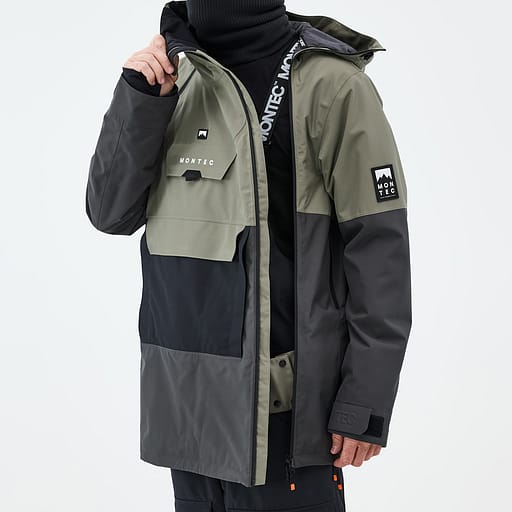 Asymmetrical Front Zipper With Inner Placket