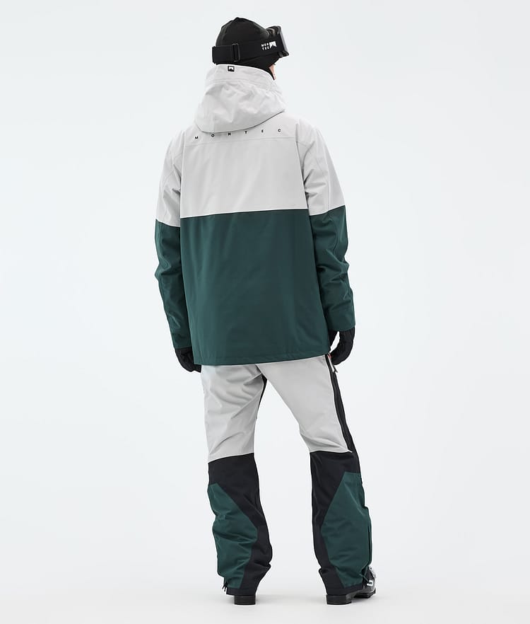 Doom Ski Jacket Men Light Grey/Black/Dark Atlantic, Image 4 of 10