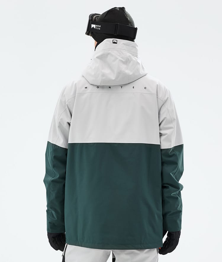 Doom Ski Jacket Men Light Grey/Black/Dark Atlantic, Image 6 of 10