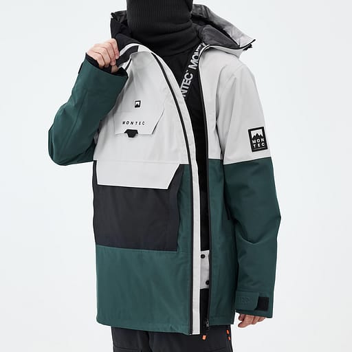 Asymmetrical Front Zipper With Inner Placket