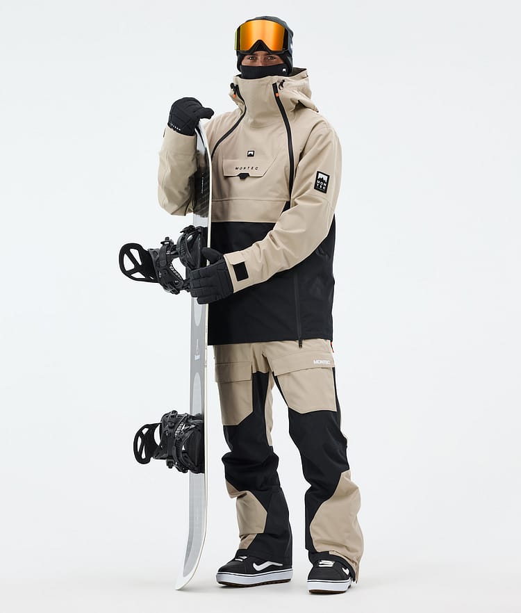Montec Doom Snowboard Jacket Men Sand/Black, Image 2 of 10