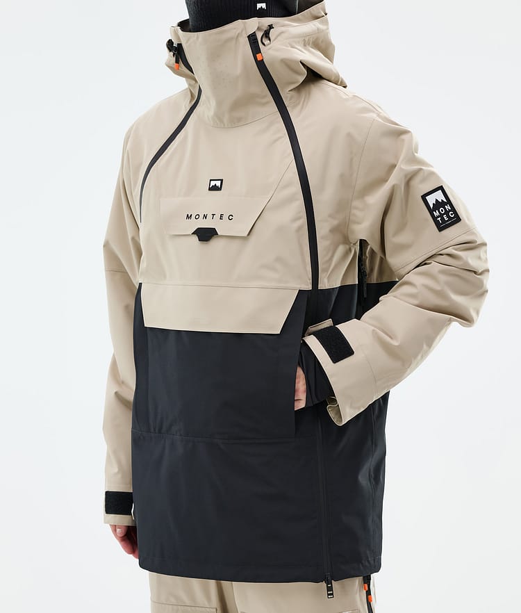 Montec Doom Snowboard Jacket Men Sand/Black, Image 7 of 10