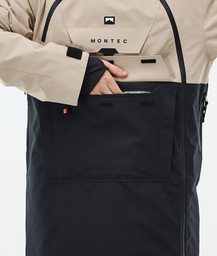 Montec Doom Ski Jacket Men Sand/Black, Image 8 of 10