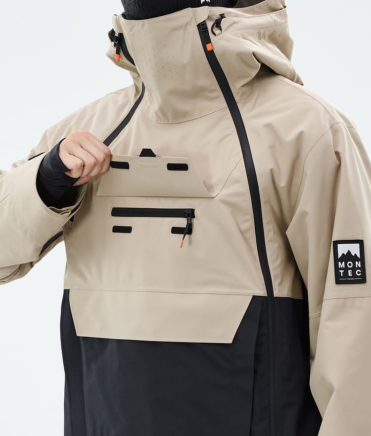 Montec Doom Ski Jacket Men Sand/Black, Image 9 of 10