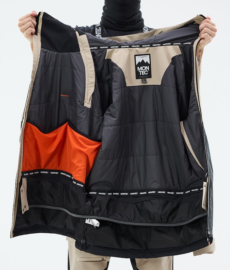 Montec Doom Ski Jacket Men Sand/Black, Image 10 of 10