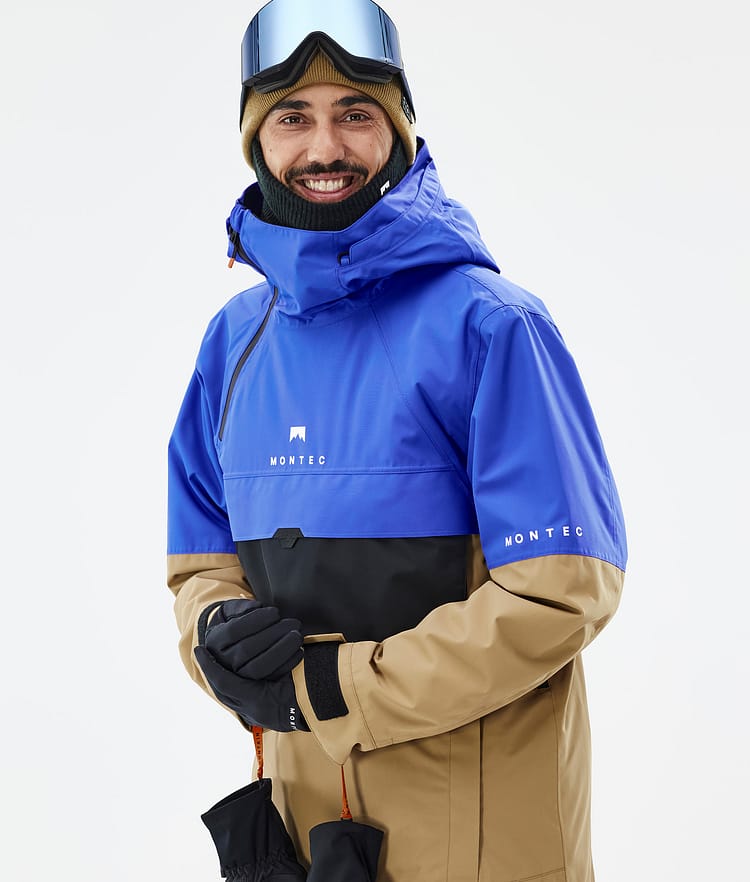 Montec Dune Ski Jacket Men Cobalt Blue/Black/Gold, Image 2 of 9