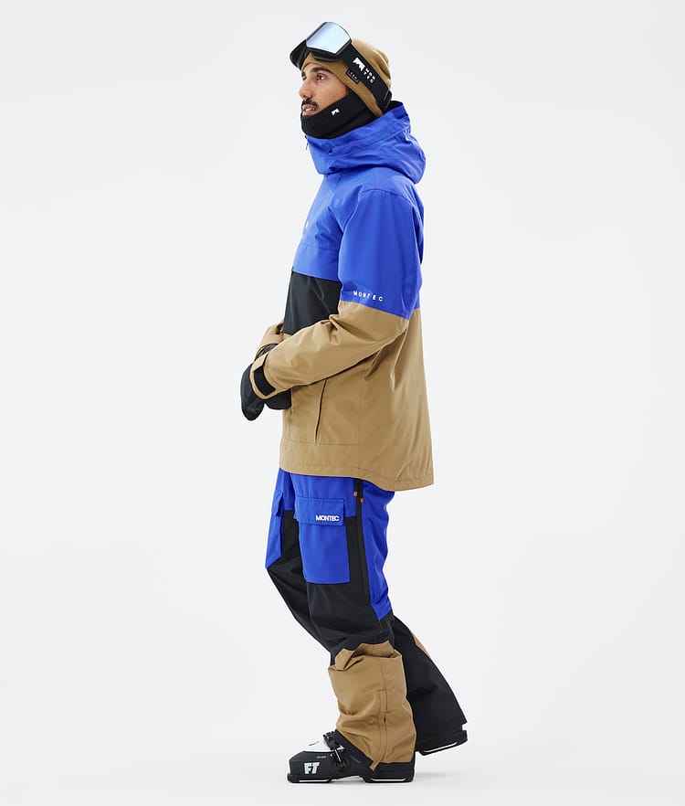 Montec Dune Ski Jacket Men Cobalt Blue/Black/Gold, Image 4 of 9