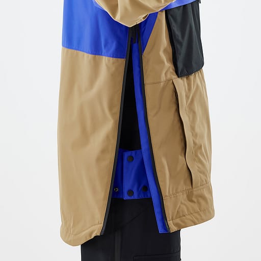 Side Zipper with Inner Placket