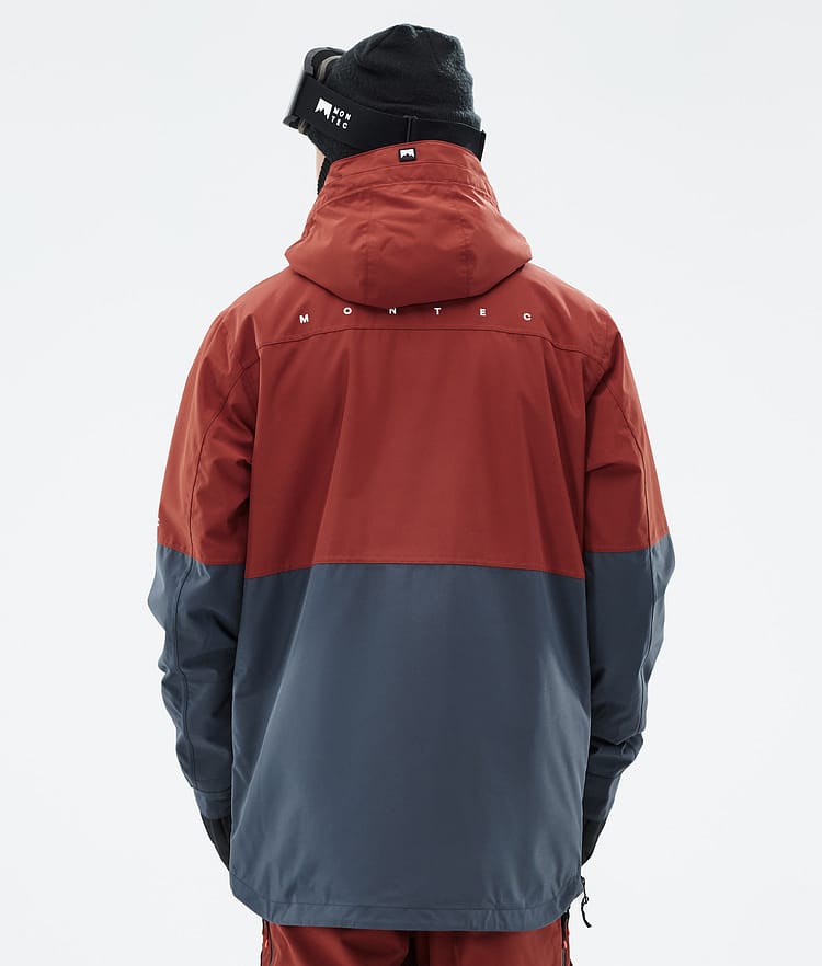 Montec Dune Laskettelutakki Miehet Rust/Black/Metal Blue, Image 7 of 9