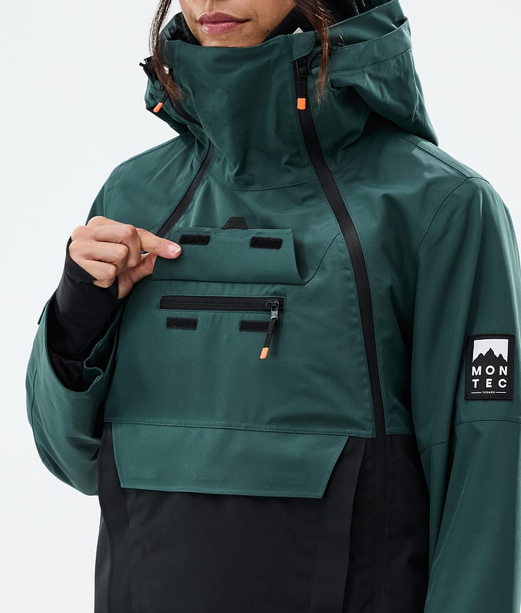 Montec Doom W Snowboard Jacket Women Dark Atlantic/Black, Image 9 of 10