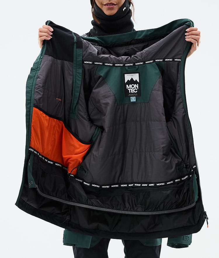 Montec Doom W Ski Jacket Women Dark Atlantic/Black, Image 10 of 10