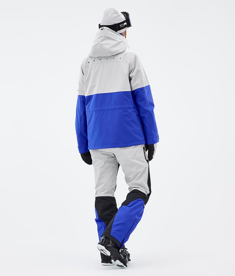 Montec Doom W Giacca Sci Donna Light Grey/Black/Cobalt Blue, Image 5 of 11