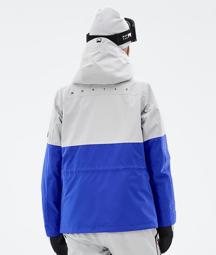 Montec Doom W Giacca Sci Donna Light Grey/Black/Cobalt Blue, Image 7 of 11