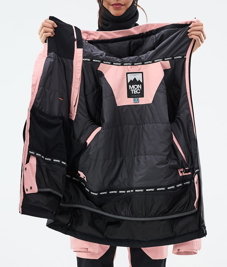 Montec Doom W Snowboard Jacket Women Soft Pink/Black, Image 10 of 10