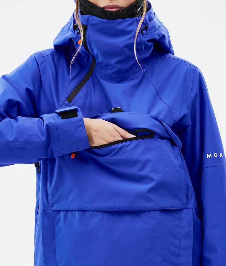 Montec Dune W Snowboard Jacket Women Cobalt Blue, Image 9 of 9