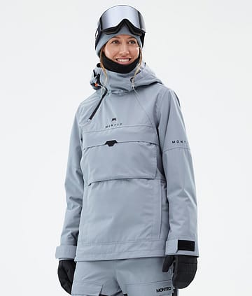 Dune W Snowboard Jacket Soft Blue