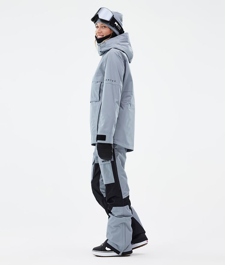 Montec Dune W Snowboard Jacket Women Soft Blue, Image 4 of 9