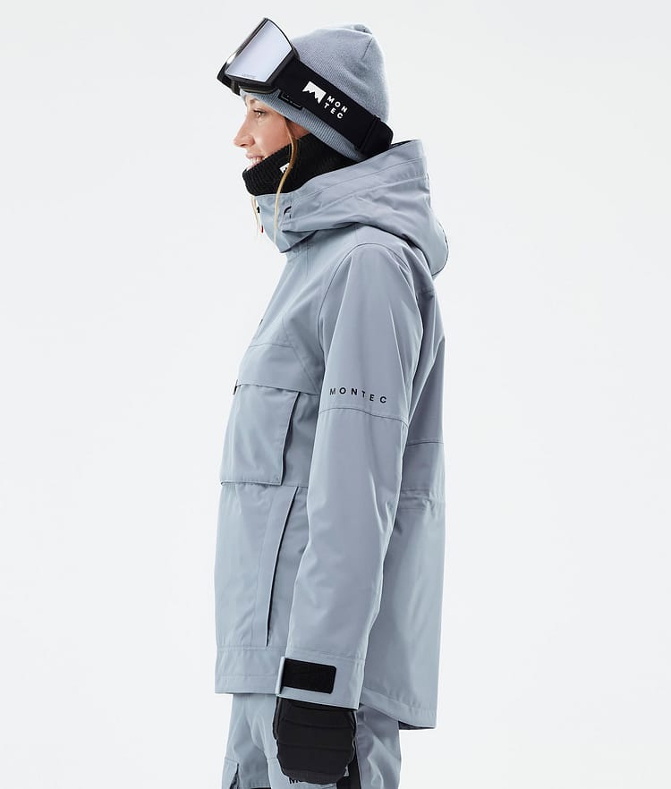 Montec Dune W Snowboard Jacket Women Soft Blue, Image 6 of 9