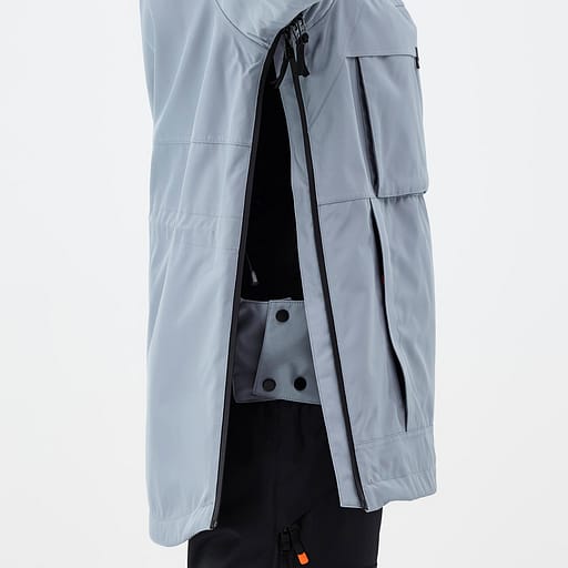 Side Zipper with Inner Placket