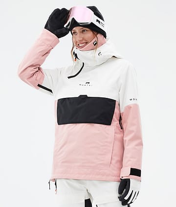 Montec Dune W Snowboard Jacket Old White/Black/Soft Pink Renewed