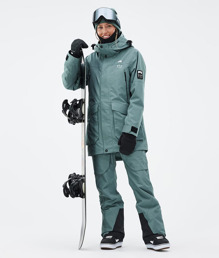 Montec Virago W Snowboardjacke Damen Atlantic, Image 3 of 10