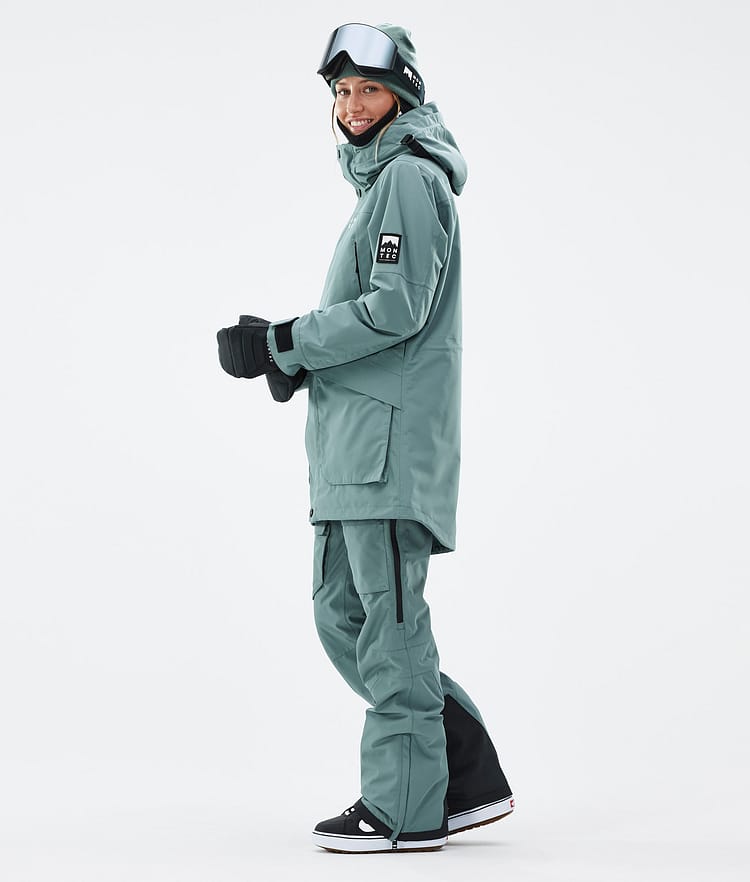 Montec Virago W Snowboardjacke Damen Atlantic, Image 4 of 10