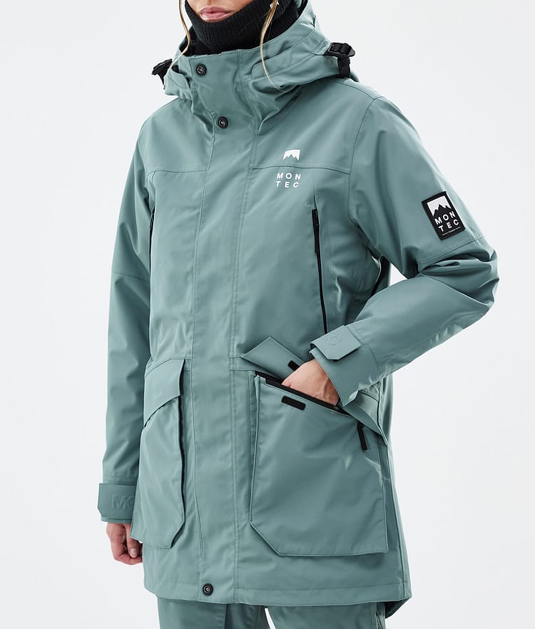 Montec Virago W Snowboardjacke Damen Atlantic, Image 8 of 10