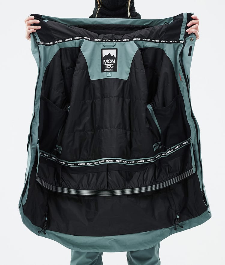 Montec Virago W Snowboardjacke Damen Atlantic, Image 10 of 10