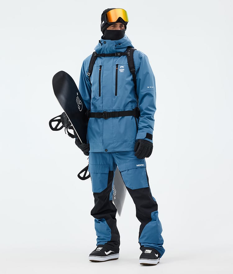 Montec Fawk Snowboard Jacket Men Blue Steel, Image 2 of 10
