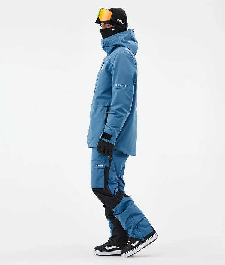 Montec Fawk Snowboard Jacket Men Blue Steel, Image 3 of 10