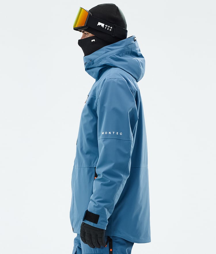 Montec Fawk Snowboard Jacket Men Blue Steel, Image 6 of 10