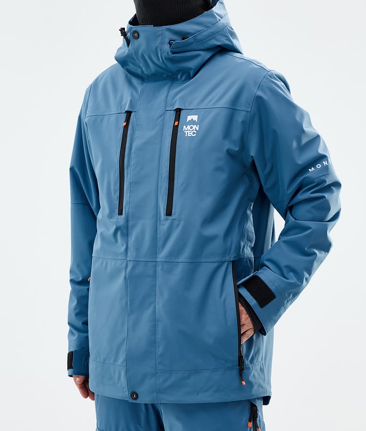 Fawk Ski Jacket Men Blue Steel, Image 8 of 10