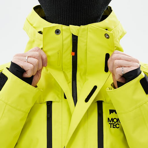 Front Zipper with Double Plackets