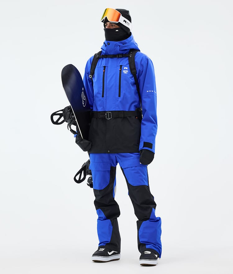 Montec Fawk Snowboard Jacket Men Cobalt Blue/Black Renewed, Image 2 of 9