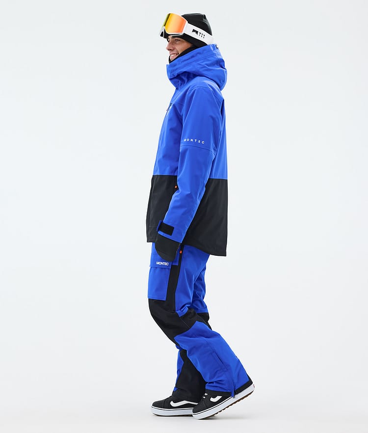 Montec Fawk Snowboard Jacket Men Cobalt Blue/Black Renewed, Image 3 of 9