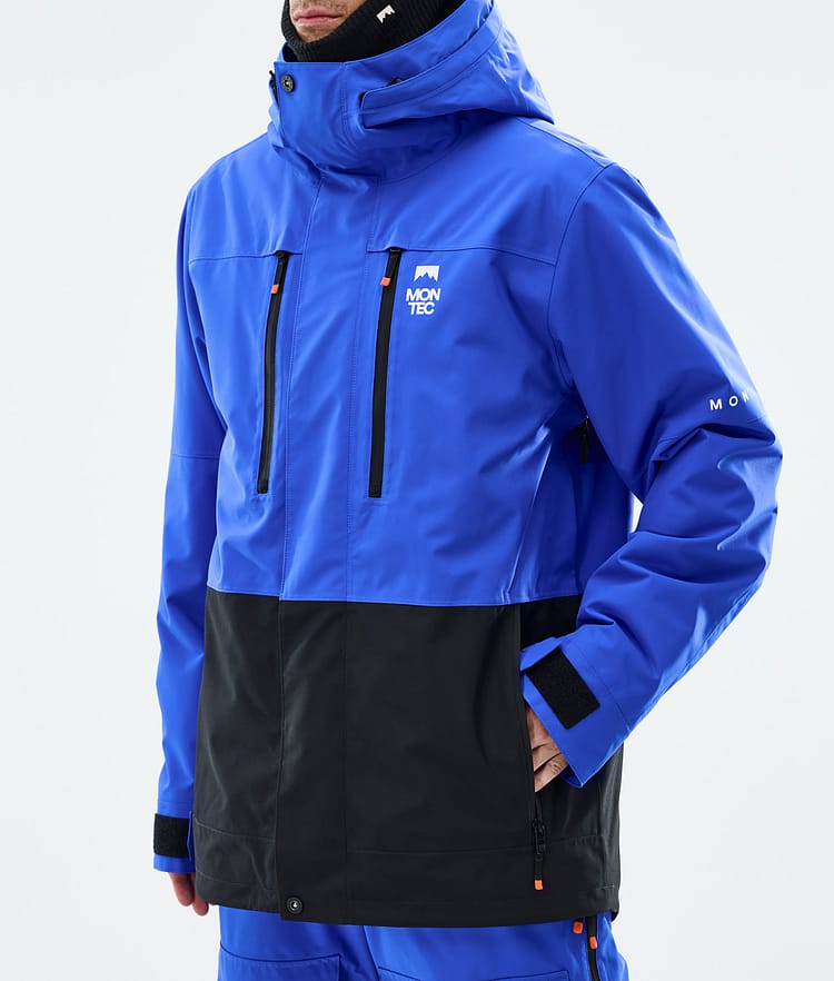Montec Fawk Snowboard Jacket Men Cobalt Blue/Black Renewed, Image 7 of 9