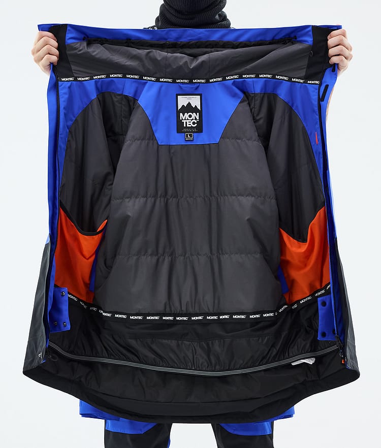 Fawk Ski Jacket Men Cobalt Blue/Black, Image 9 of 9