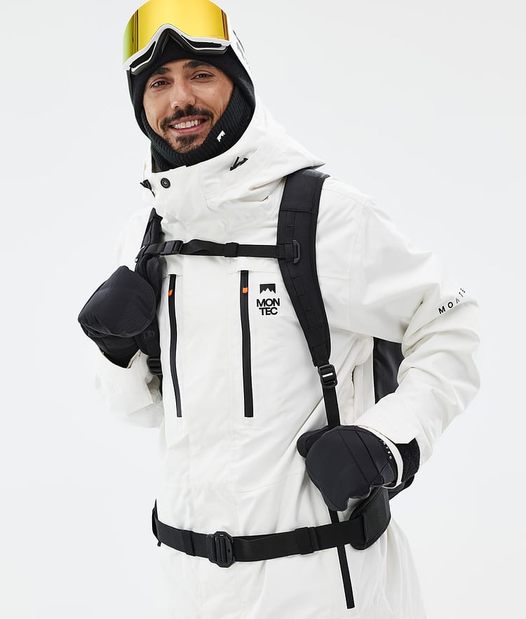 Fawk Ski Jacket Men Old White, Image 2 of 10