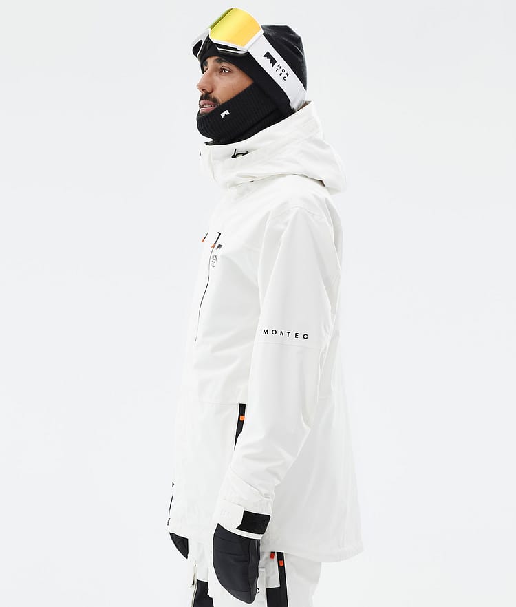 Fawk Ski Jacket Men Old White, Image 6 of 10