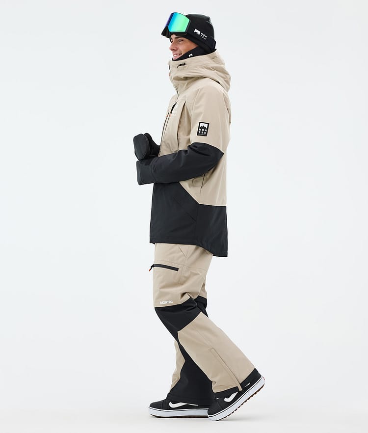 Montec Arch Snowboard Jacket Men Sand/Black, Image 3 of 9
