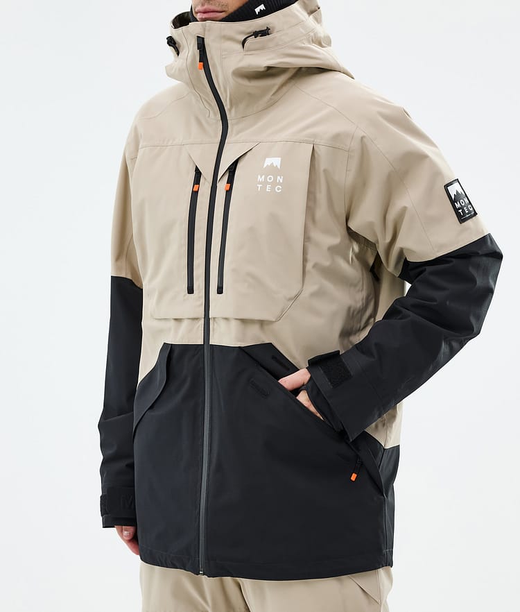 Montec Arch Snowboard Jacket Men Sand/Black, Image 7 of 9