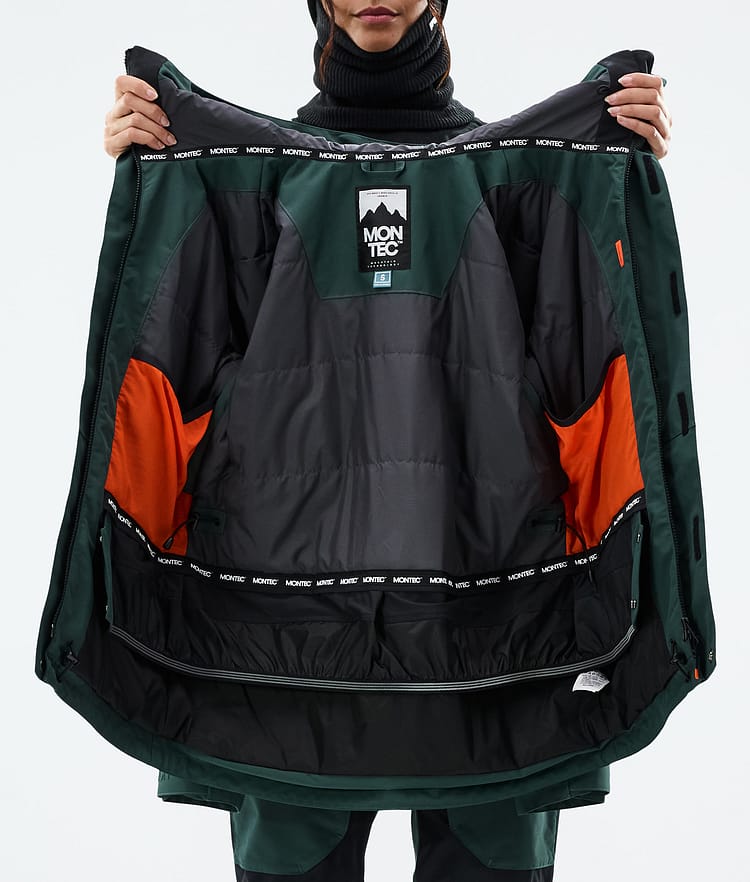 Montec Fawk W Snowboard Jacket Women Dark Atlantic, Image 9 of 9