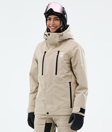 Fawk W Snowboard Jacket Sand