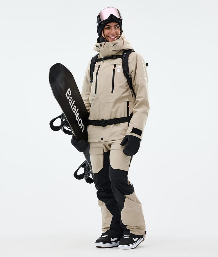 Montec Fawk W Snowboard Jacket Women Sand, Image 2 of 9